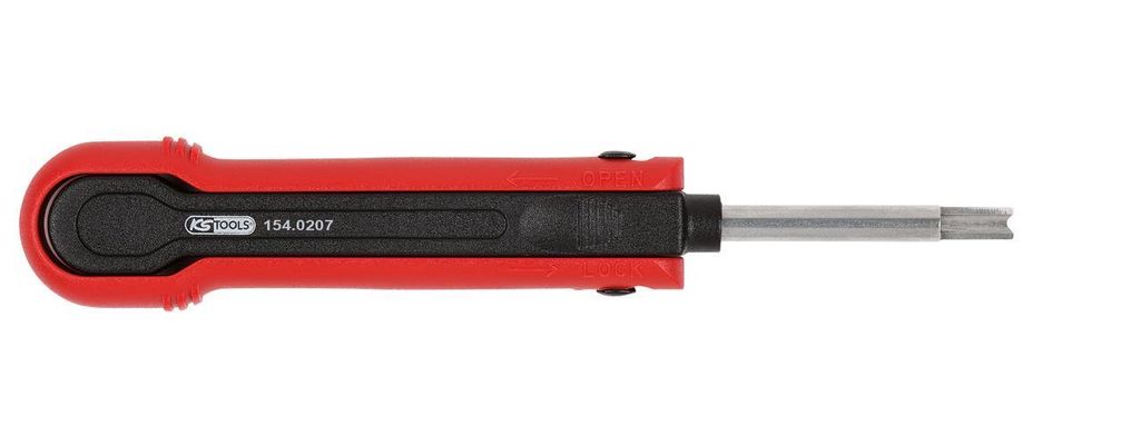 KS Tools Kabel-Entriegelungswerkzeug für Rundsteckhülsen 1,5mm, 154.0207
