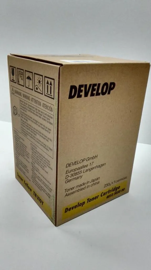 Toner jaune DEVELOP compatible ineo pour une impression laser performante
