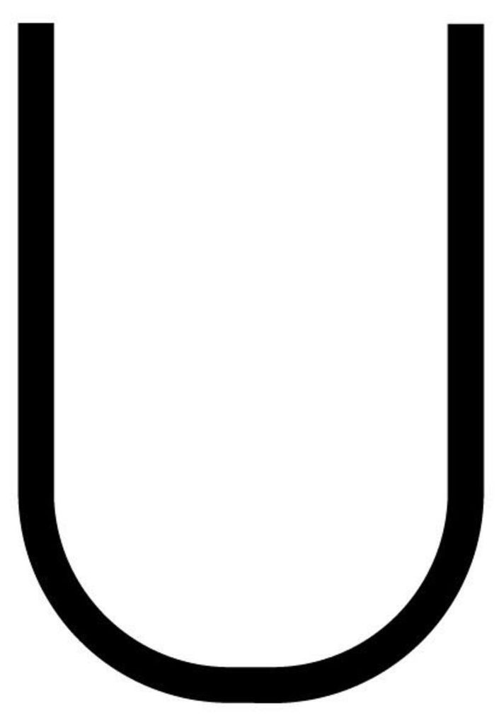 Artemide Alphabet des Lichts – Großbuchstabe U 1201U00A