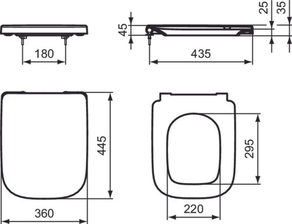 Ideal Standard WC-Sitz Ideal Standard i.life A mit Produktbild 13