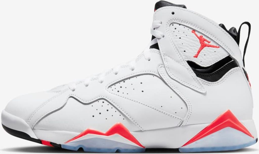 Air Jordan 7 "White Infrared", Weiß/Schwarz/Crimson, CU9307-160, Größe: 44