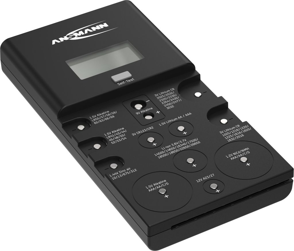 Ansmann 4.0003.92, 9v, AAA, AAAA, C, CR123A, CR1620, Produktbild 