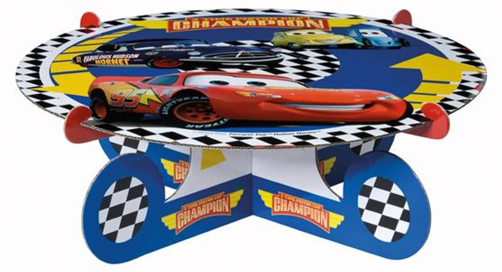 Partyplatte im Cars Design für Kindergeburtstag, aus Pappe, Produktbild 