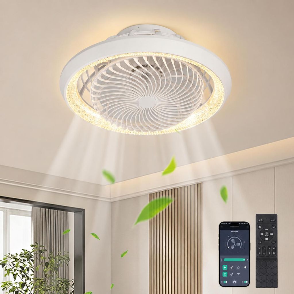 Stropný ventilátor s osvetlením a diaľkovým ovládaním, Obrázok produktu 