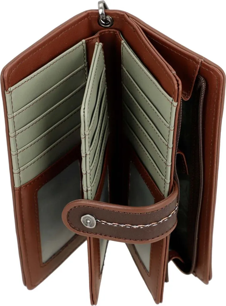 Porte-monnaie Anekke Core Outer Multicolore avec Protection RFID Intégrée