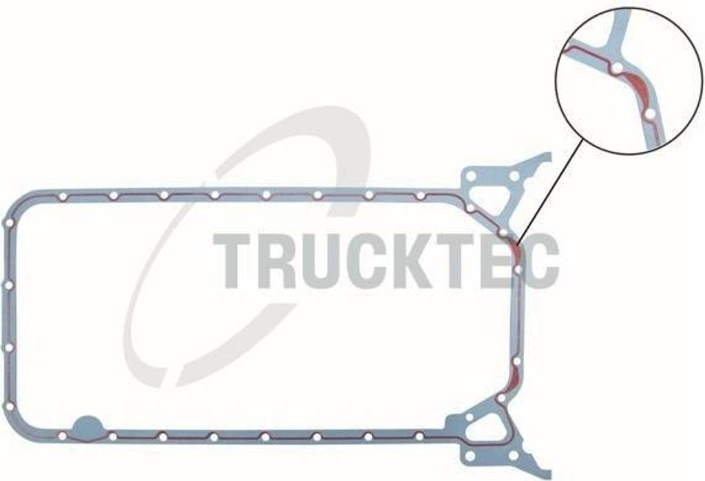 TRUCKTEC AUTOMOTIVE Ölwannendichtung für VW LT 28-46 II Kastenwagen (2DA, 2DD, 2DH) 02.10.100