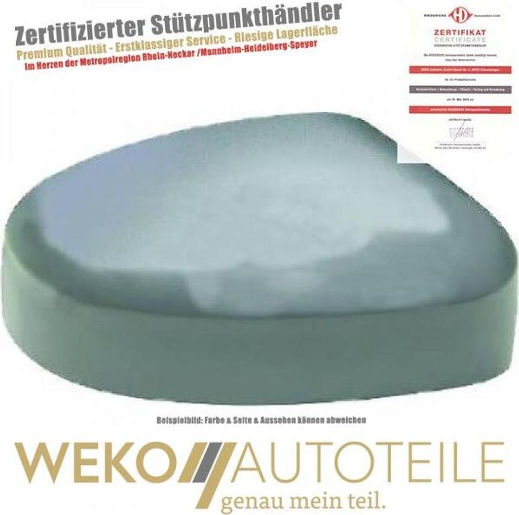 Abdeckung Außenspiegel rechts DIEDERICHS 1428128 für FORD
