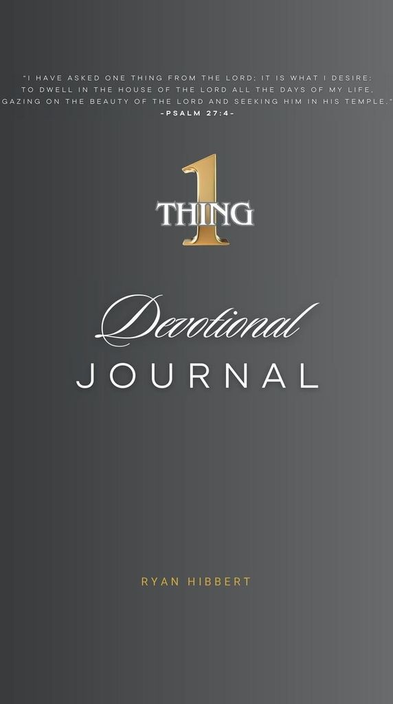 One Thing Devotional Journal