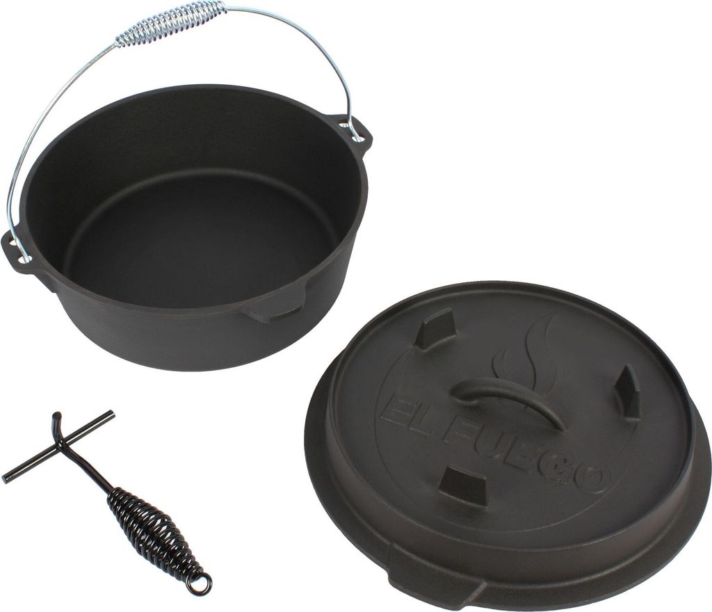 El Fuego Dutch Oven 5,6 L, Deckel 1,7 L, AY4621 Produktbild 6