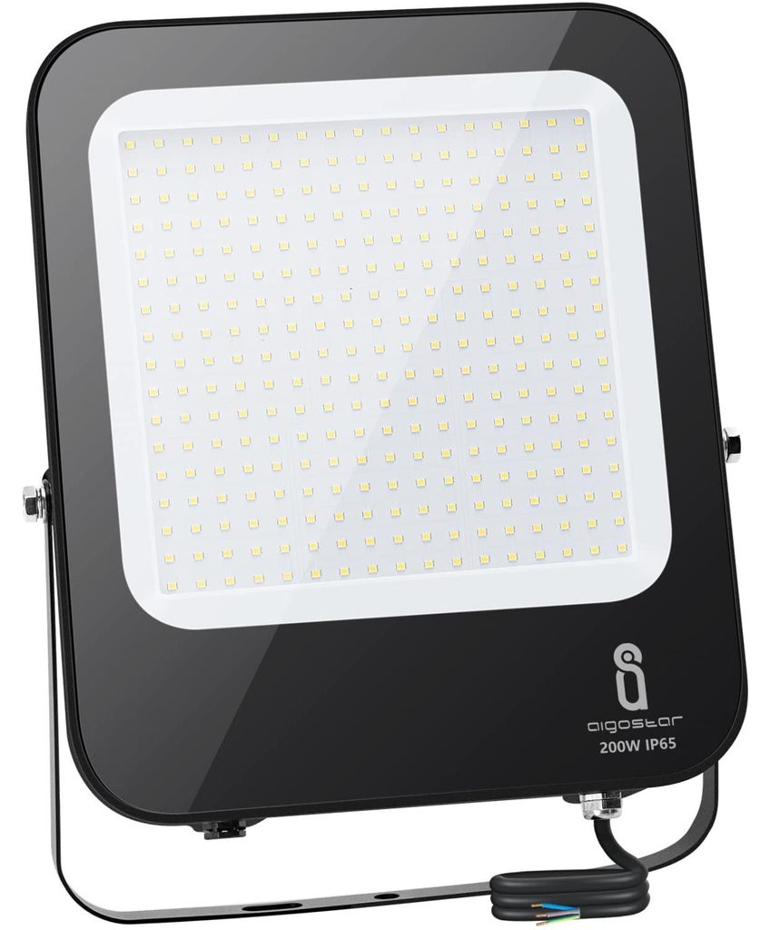 LED Flutlicht 200W 18000lm IP65 IK07 6500K Außenstrahler
