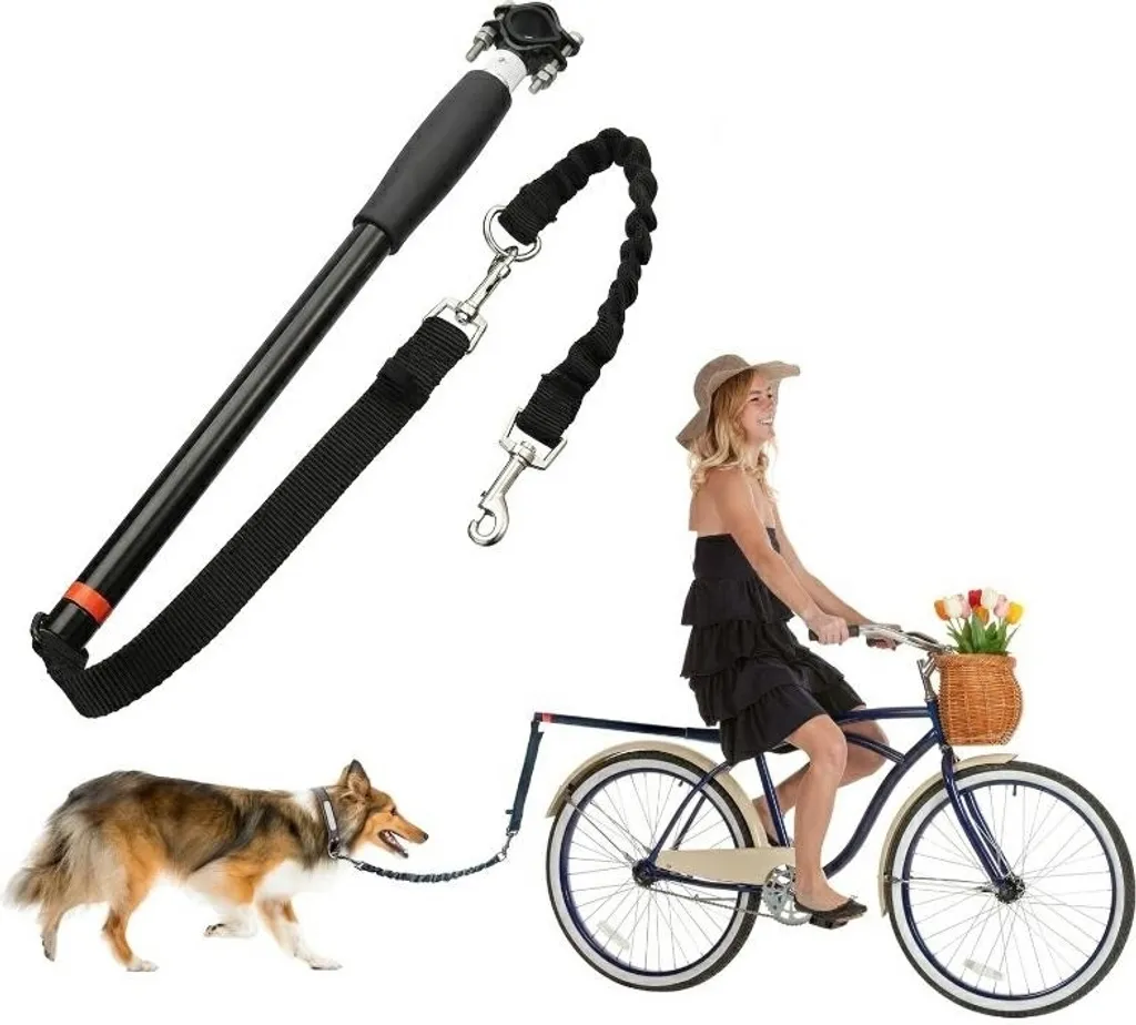 Guinzaglio Bici Gotel L9E: Distanziatore Ammortizzato per Cani Attivi