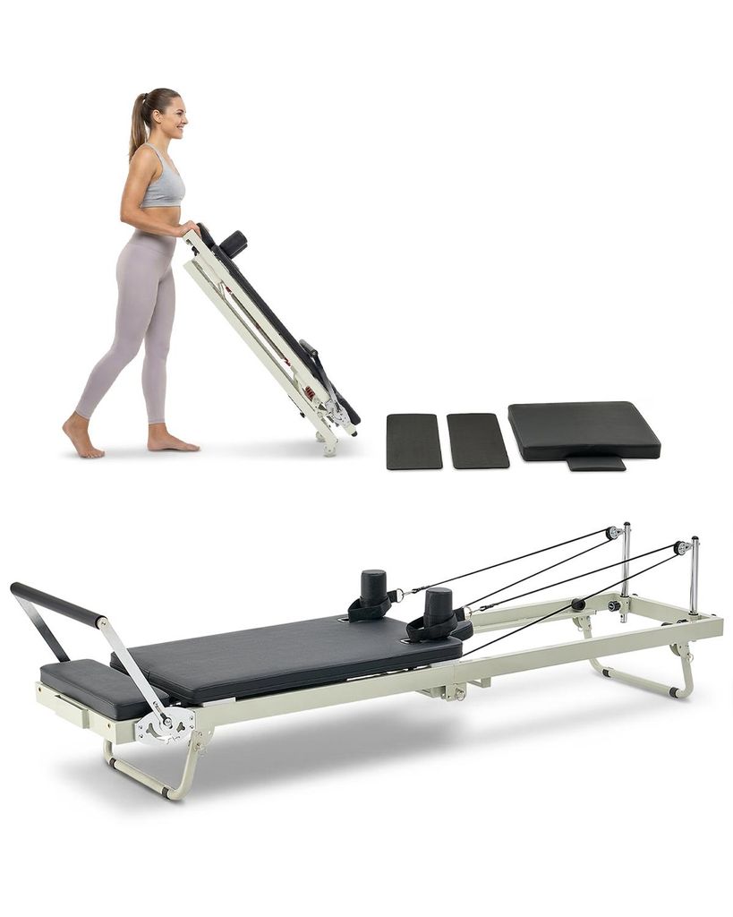 VEVOR Reformer pliable Appareil d'entraînement Pilates pour Image du produit 