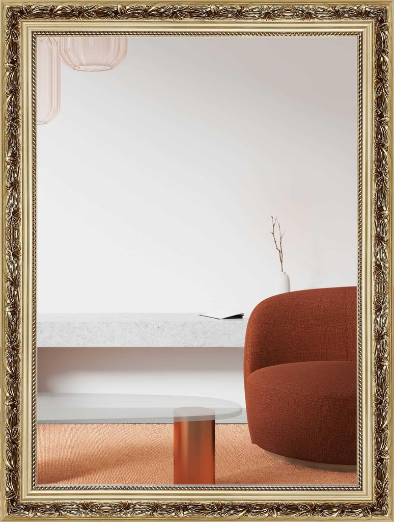 nielsen HOME Wandspiegel Francesca, Gold, Holz, ca. 50x70 Produktbild 