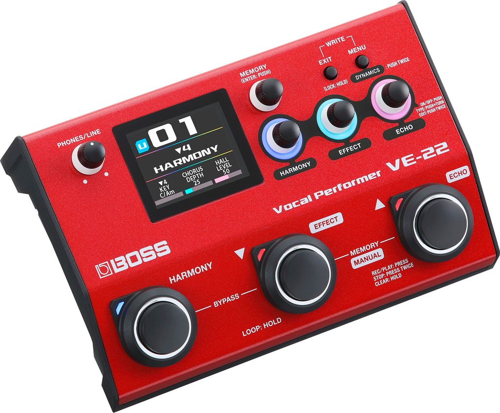 Boss VE-22 Multi-Effektgerät für Gesang