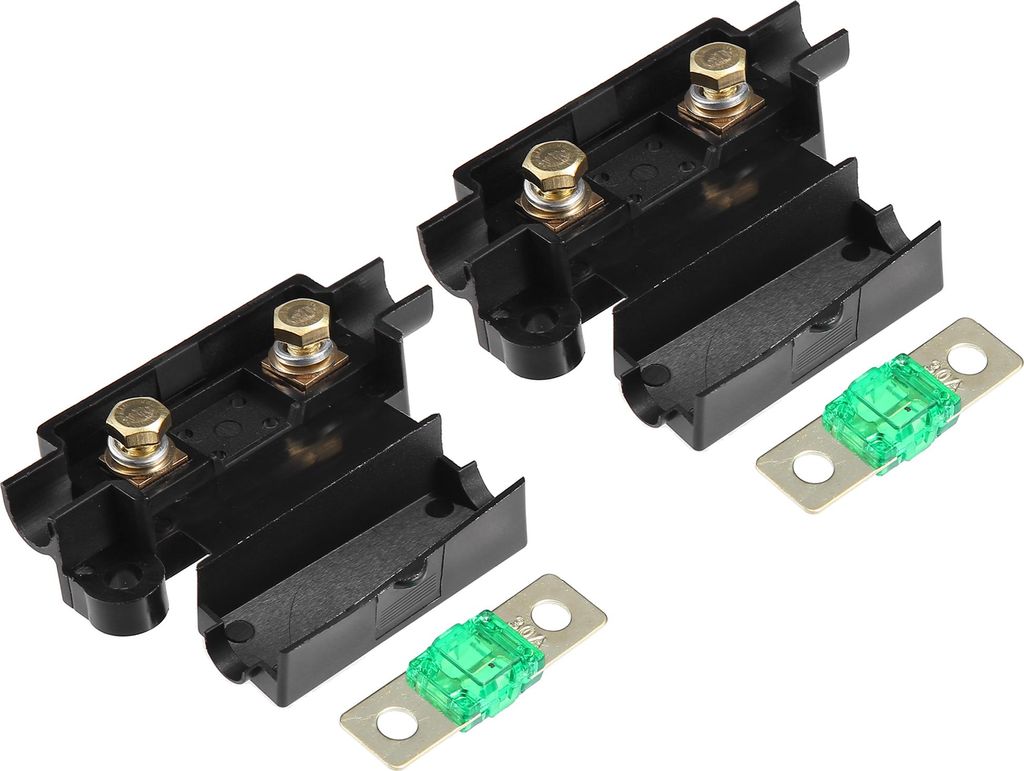 2 Satz Auto Sicherung 30A mit Inline Halter Elektrischer Schutz