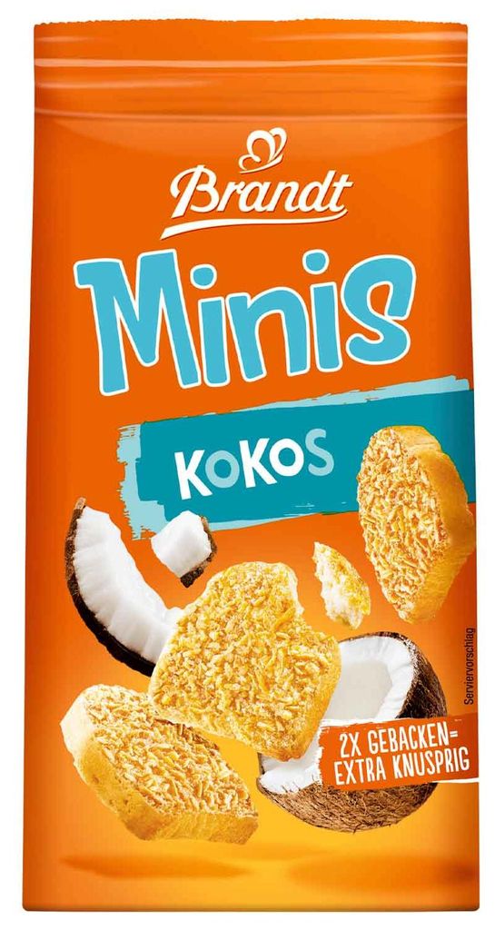 Brandt Minis Kokos 120g Produktbild 