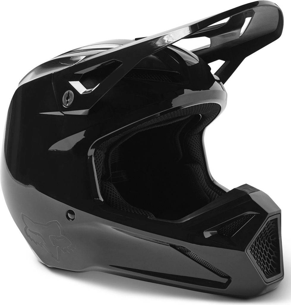 FOX V1 Solid Motocross Helmet, noir, 2XL (63/64) Image du produit 