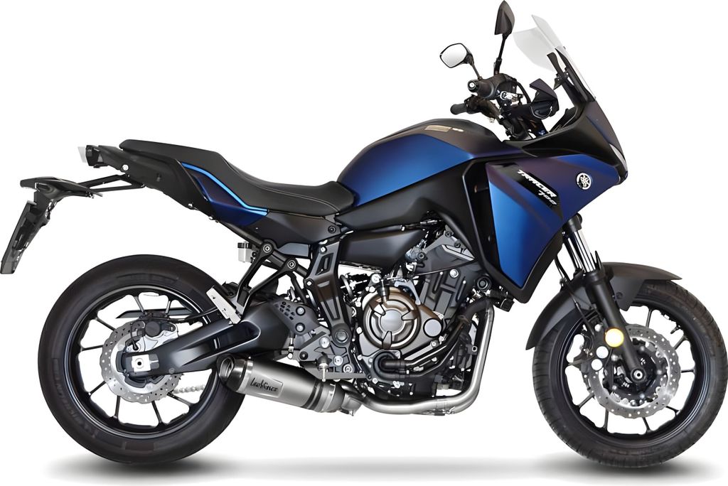 LeoVince LV One Evo Komplettauspuff Edelstahl für YAMAHA TRACER 7 GT