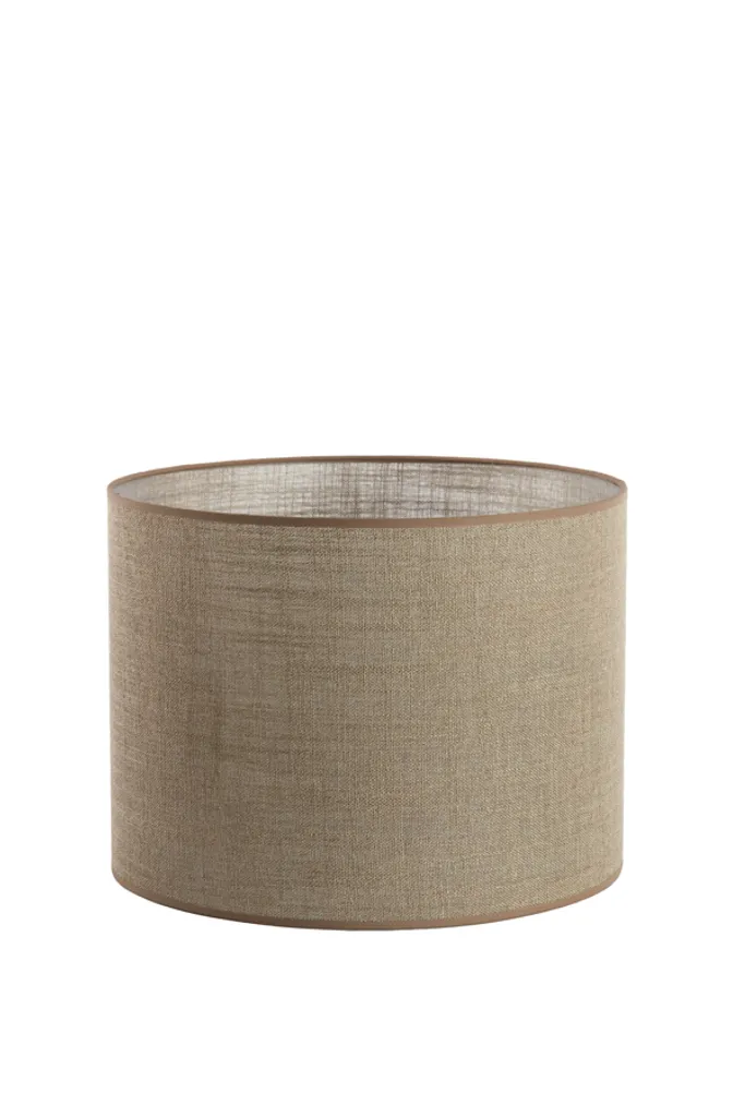 Light & Living Abat-jour CADEN Marron Ø40x30cm pour Lampe de Salon