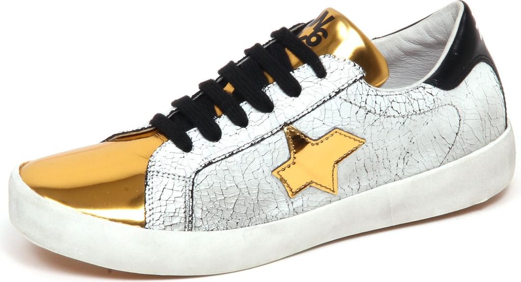 F5322 Sneaker bimba Mädchen W6YZ WIZZ SUN scarpe vintage/crack Effekt Schuh