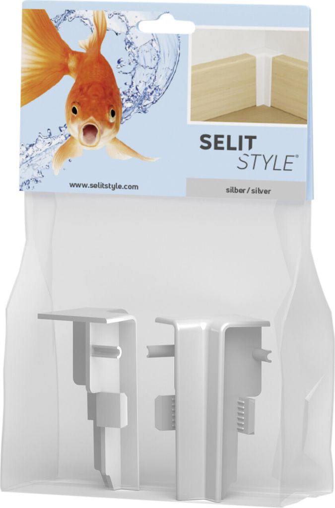 SELITSTYLE Innenecke silber Höhe 50 mm