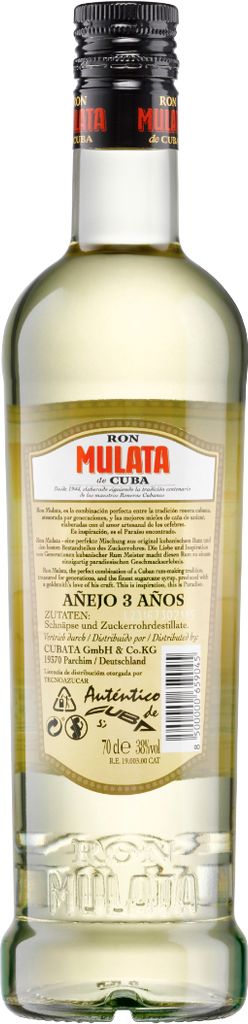 Ron Mulata Añejo 3 Años SIX PACK Produktbild 3
