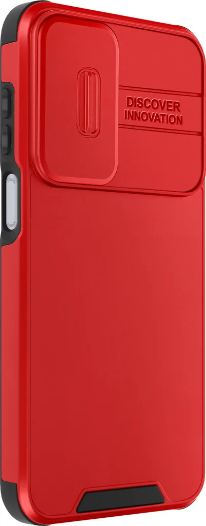 Recensione Cover Avizar Samsung A16: Antiurto con Slide Camera Rosso - 2