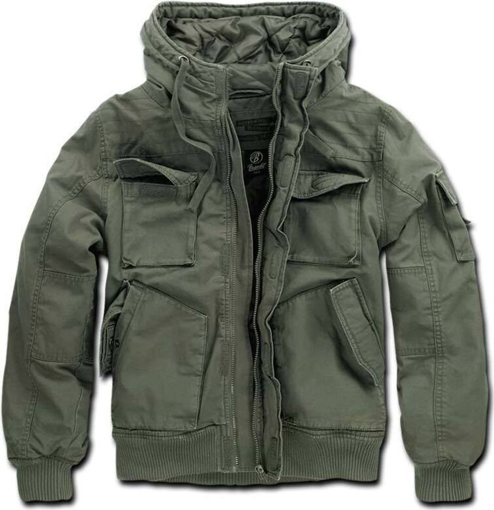 Brandit Bronx Jacke (Olive,L)