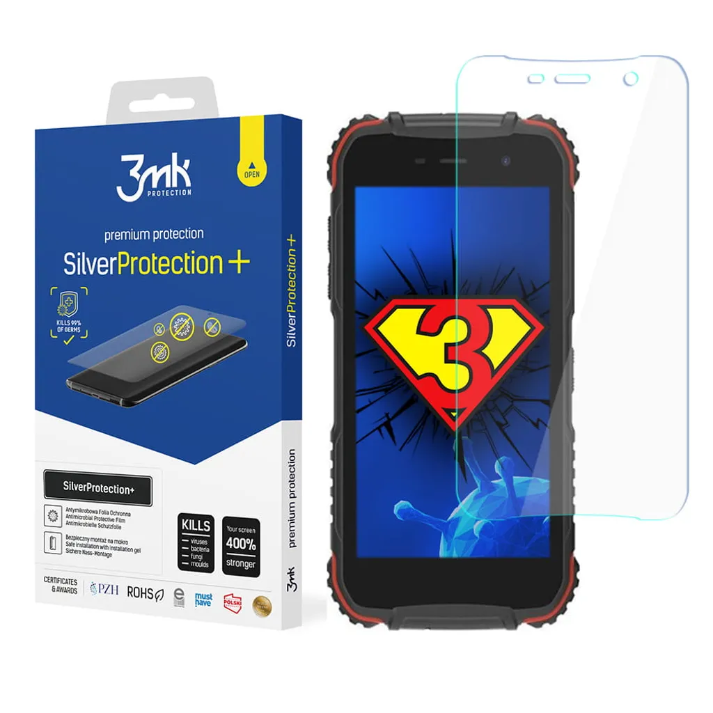 Pellicola 3Mk SilverProtection+ per Doogee S35 | Protezione Display 5" - 4
