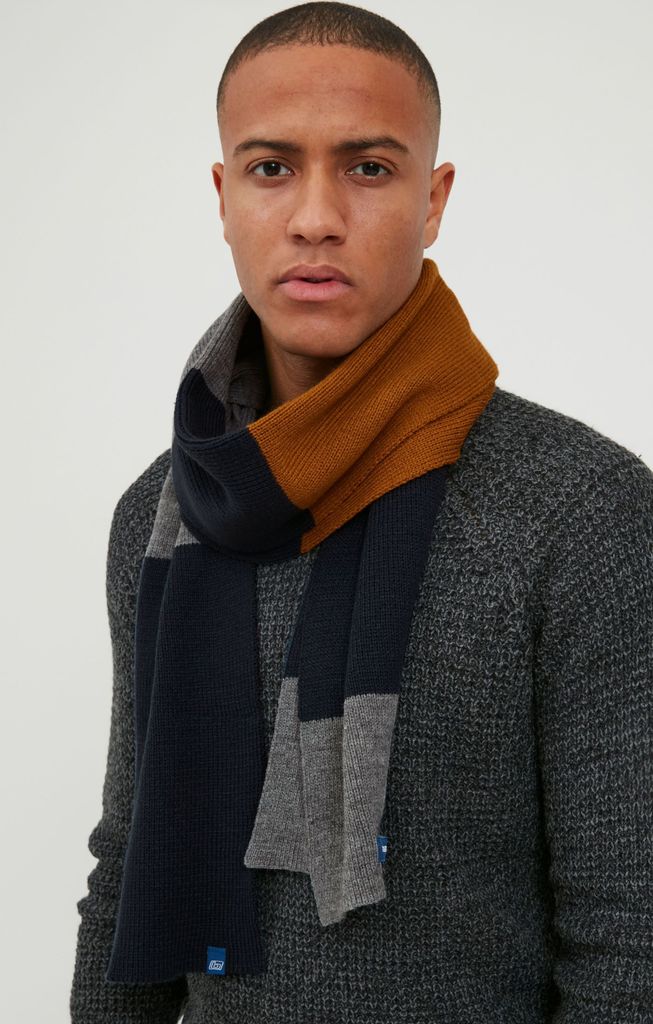 BLEND BHEarnest Herren Schal Winterschal Uni Produktbild 