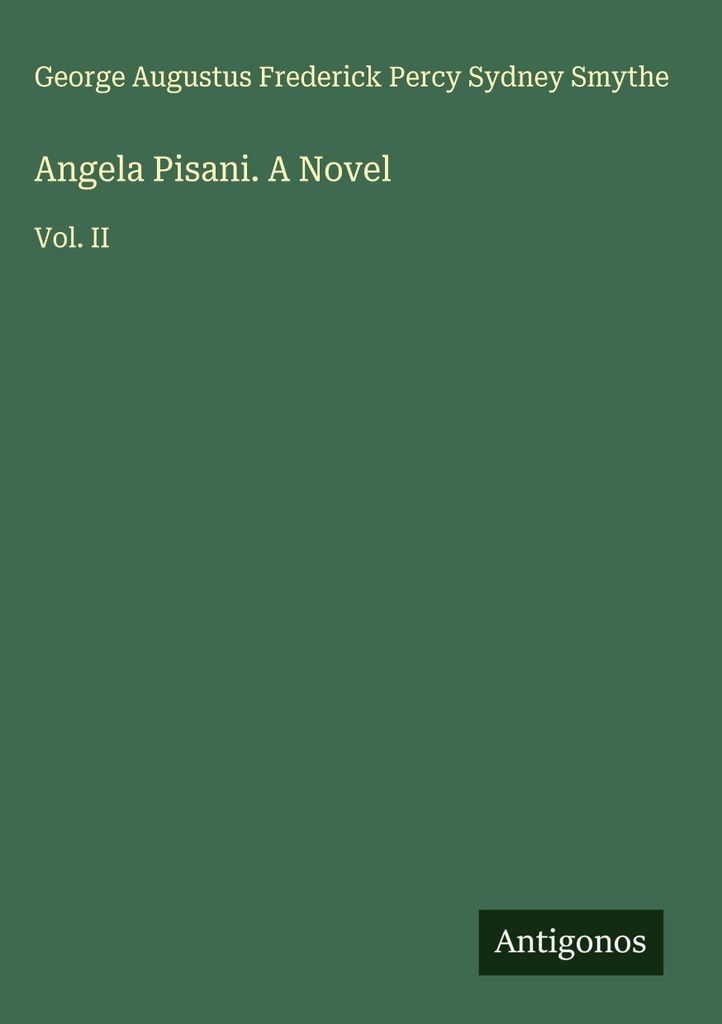 Angela Pisani. Ein Roman