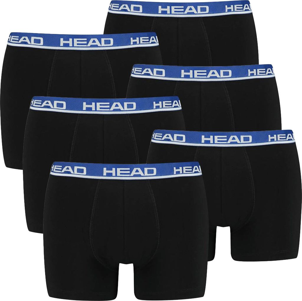 HEAD Herren Boxershort, 6er Pack - Basic, Baumwoll Stretch, Produktbild 
