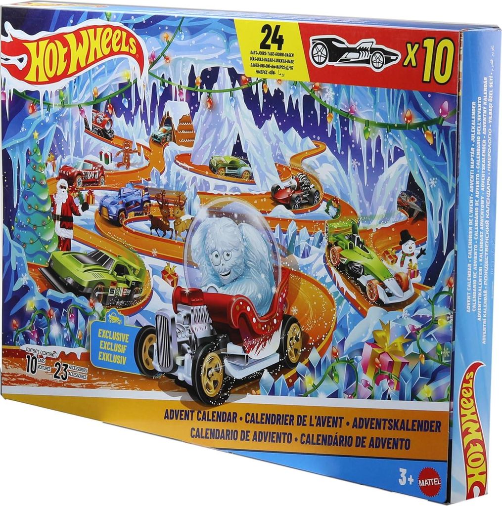 Calendario dell'Avvento Hot Wheels Immagine del prodotto 