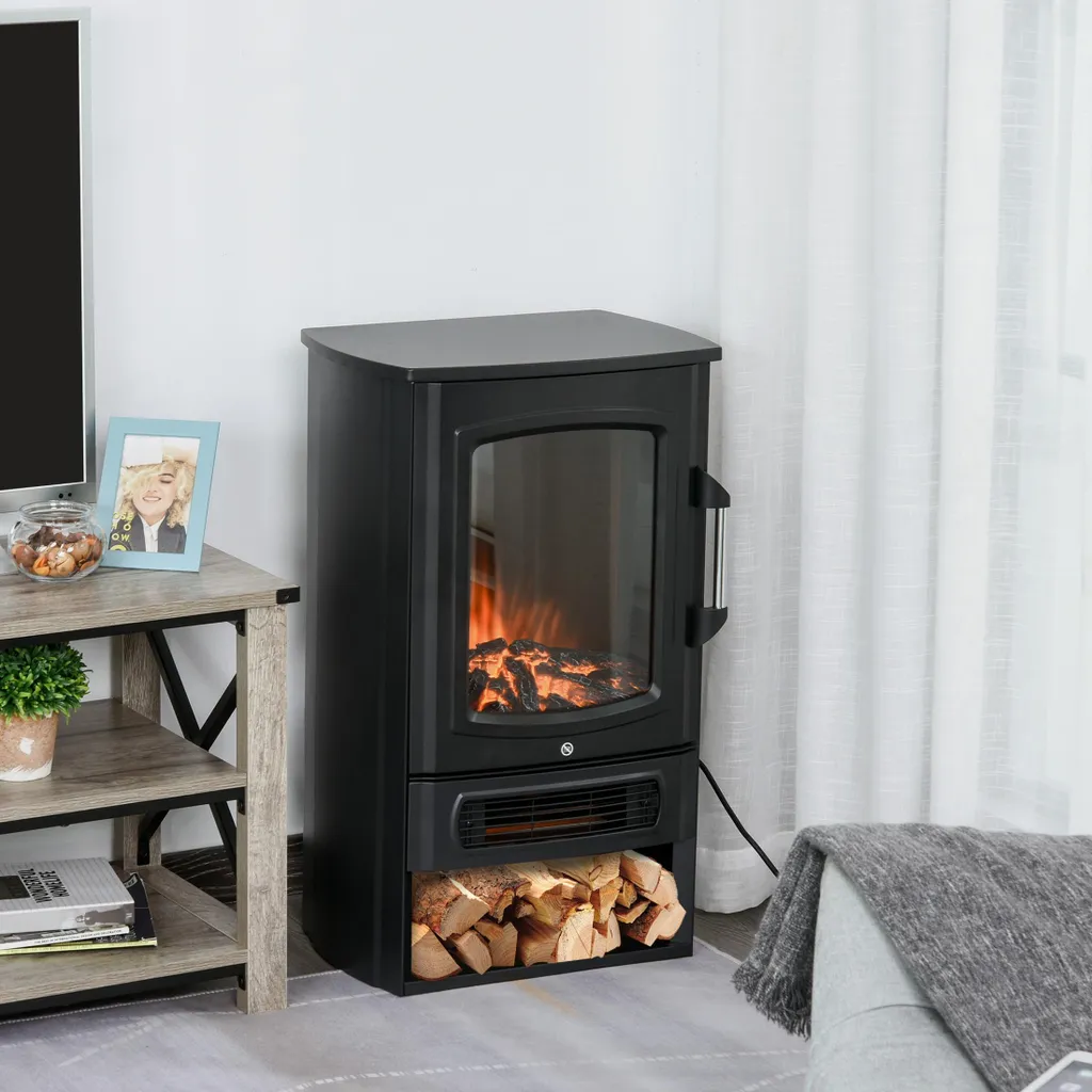 Cheminée électrique décorative chauffage d'appoint pour chambre - 6