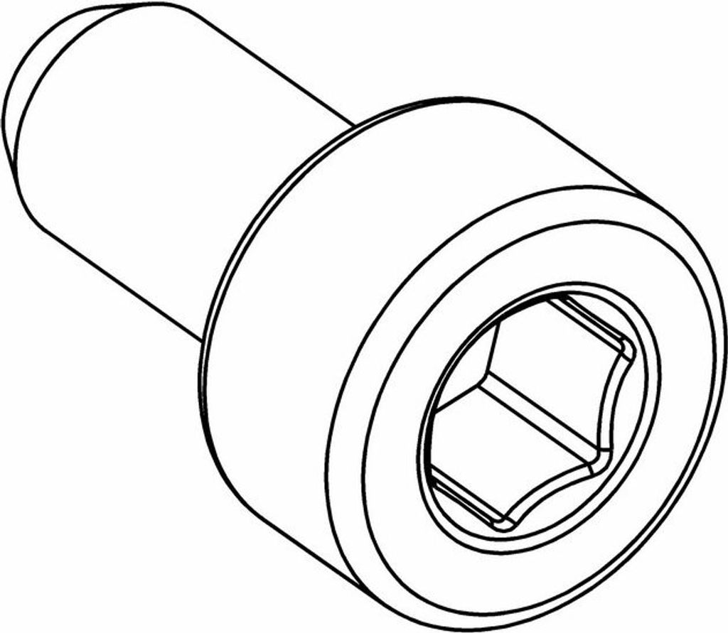 MCD Racing Zylinderkopf Innensechskantschraube M3x6 mm