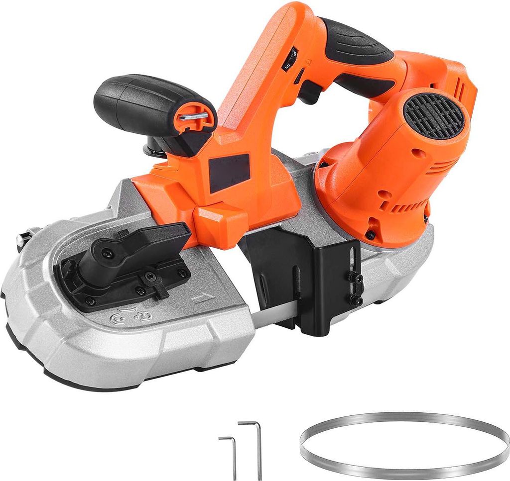 SucceBuy 20V Akku-Bandsäge, 65 mm Schnitttiefe, 0–192 m/min Geschwindigkeit (ohne Akku)