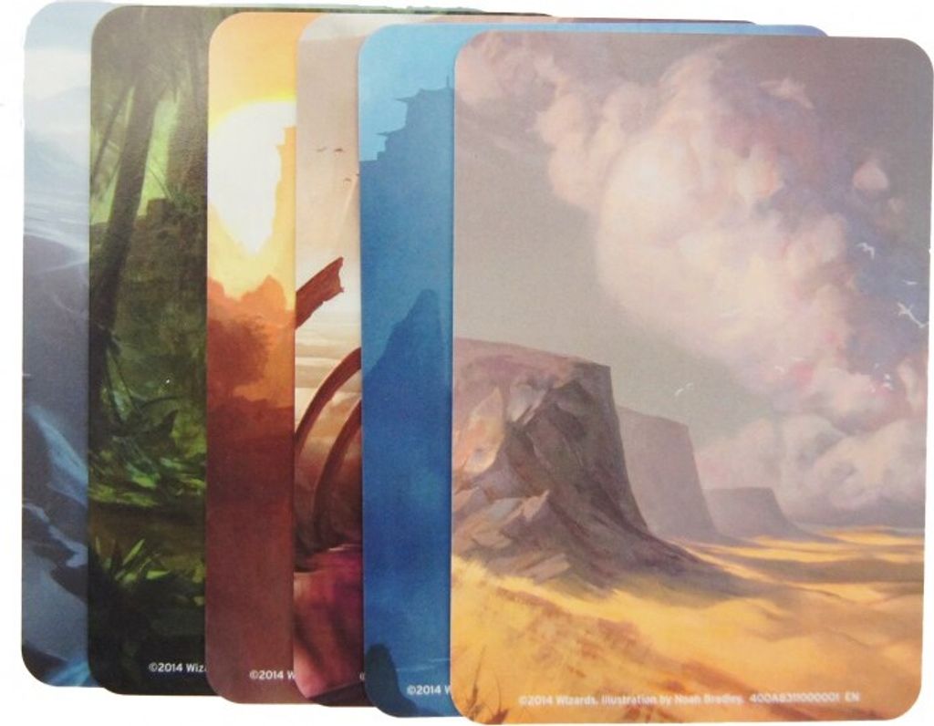 6 MtG Kartentrenner aus der Khans of Tarkir Holiday Gift Produktbild 