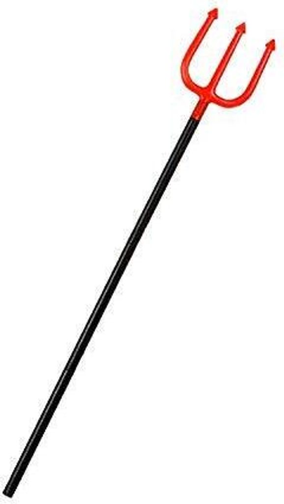 Halloween Dreizack Teufel 120 cm Schraubbar Teufelsdreizack Produktbild 