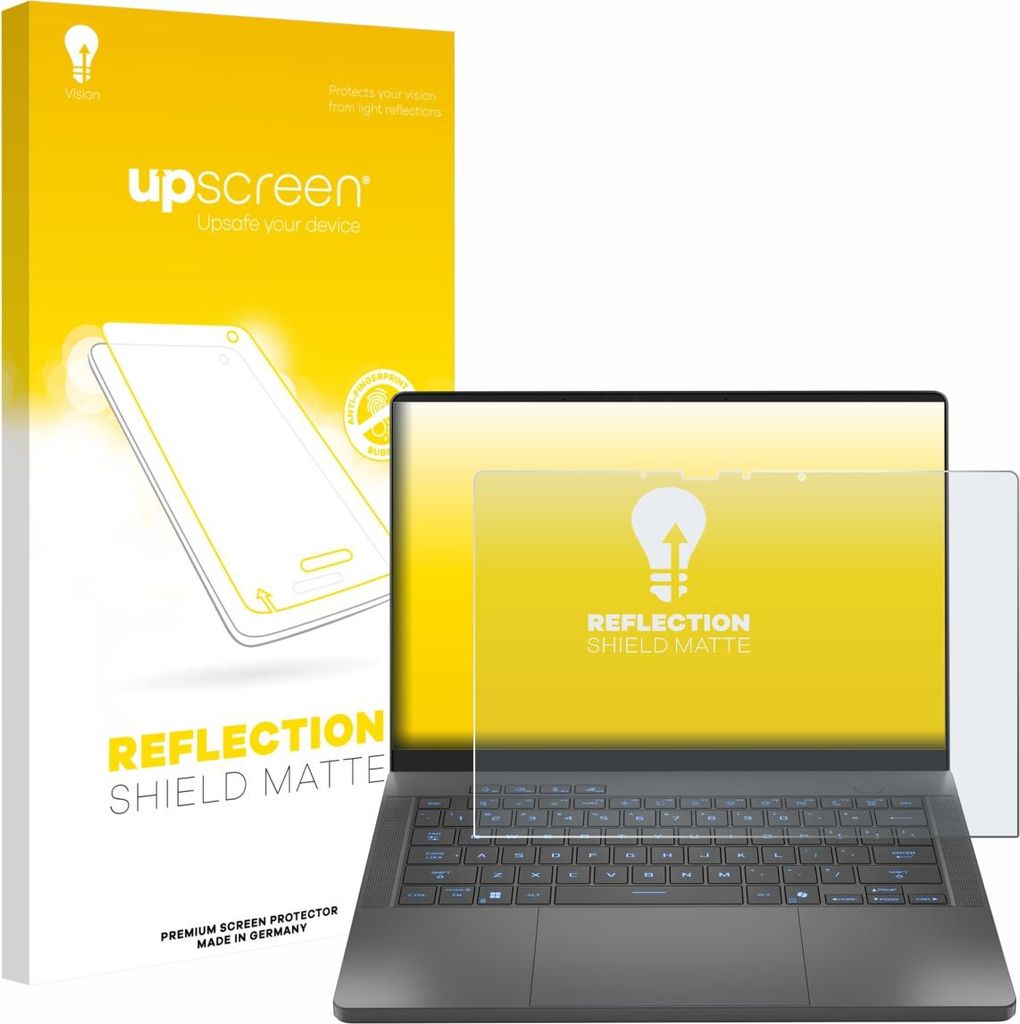 upscreen Schutzfolie für ASUS ROG Zephyrus G14 2025 GA403 Displayschutz Displayschutzfolie Folie Matt Entspiegelungsfolie