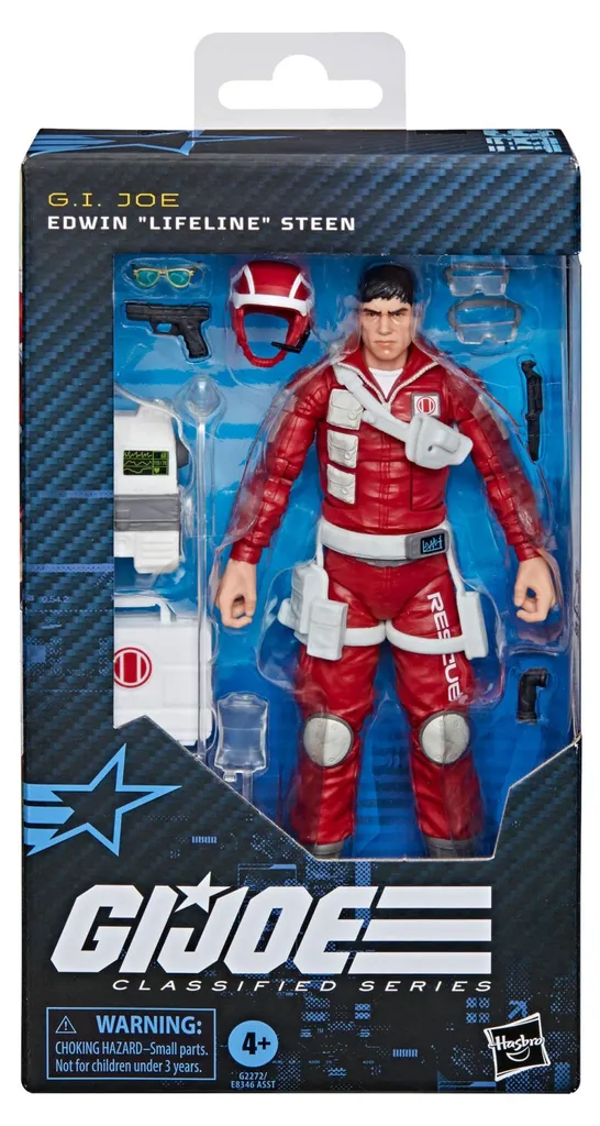 G.I. Joe Classified Series Lifeline Edwin Steen Figurine de 15 cm