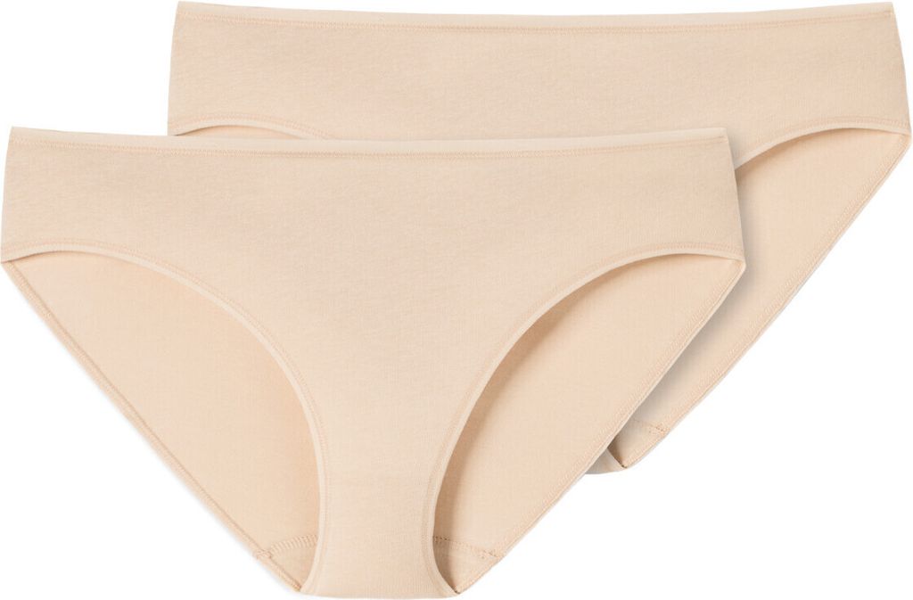 Schiesser Damen 2 er Pack Tai Gr. 40 sand