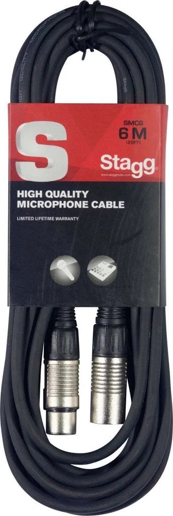 Cavo Stagg SMC6 6m XLR-XLR | Il Miglior Cavo per Podcast e Home Studio