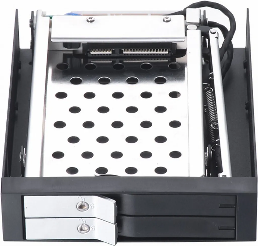 Station Interne pour 2 Disques SSD SATA 2.5 - Extension Baie Disquette