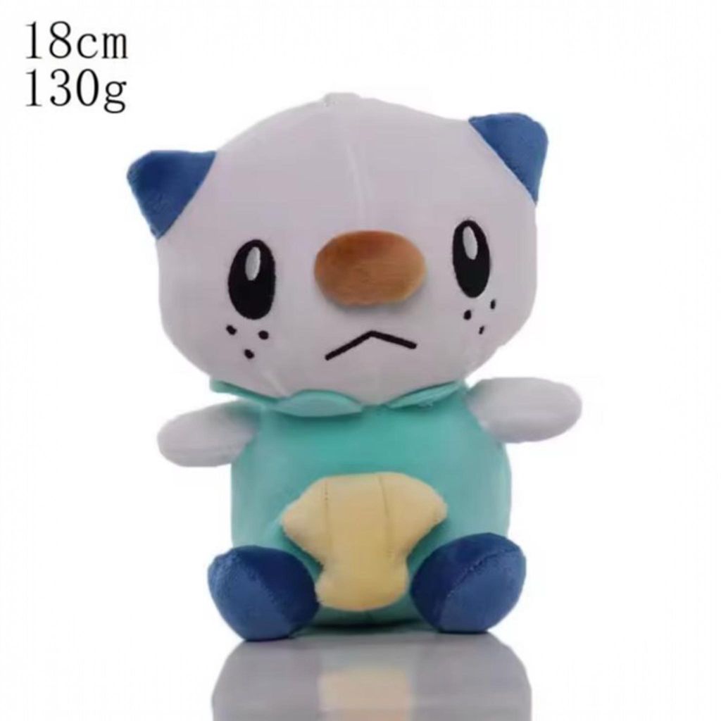 Ottaro Plüschtier 18 cm – Pokémon Kuscheltier – Weiches Produktbild 