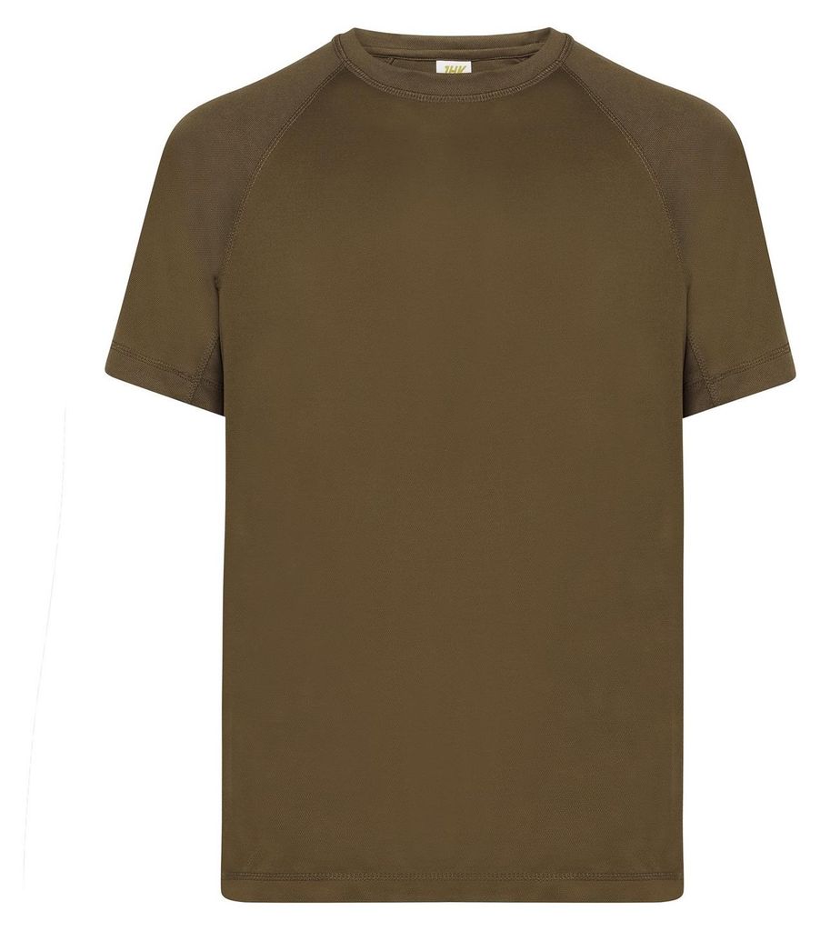 JHK - T-Shirt für Herren, Sport LT4367 (M) (Khakigrün)