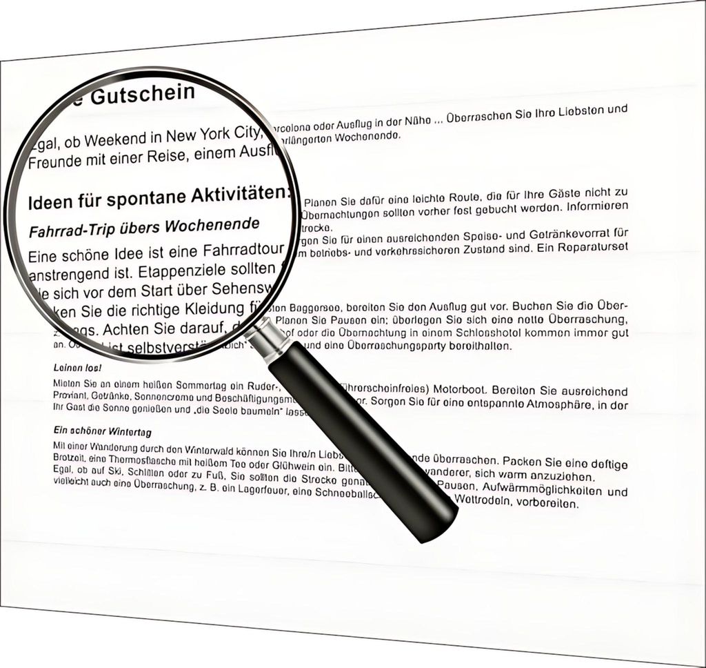 RNK Gutscheine Reise Gutschein DIN A5 Idee & Stil