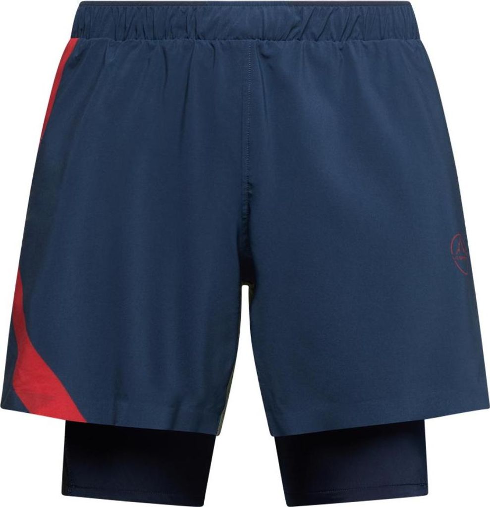 Flow 5' Short M - leichte Trailrunning-Shorts für Herren - La Sportiva, Größe:M, Farbe:B46E47-Night Sky/Cypress