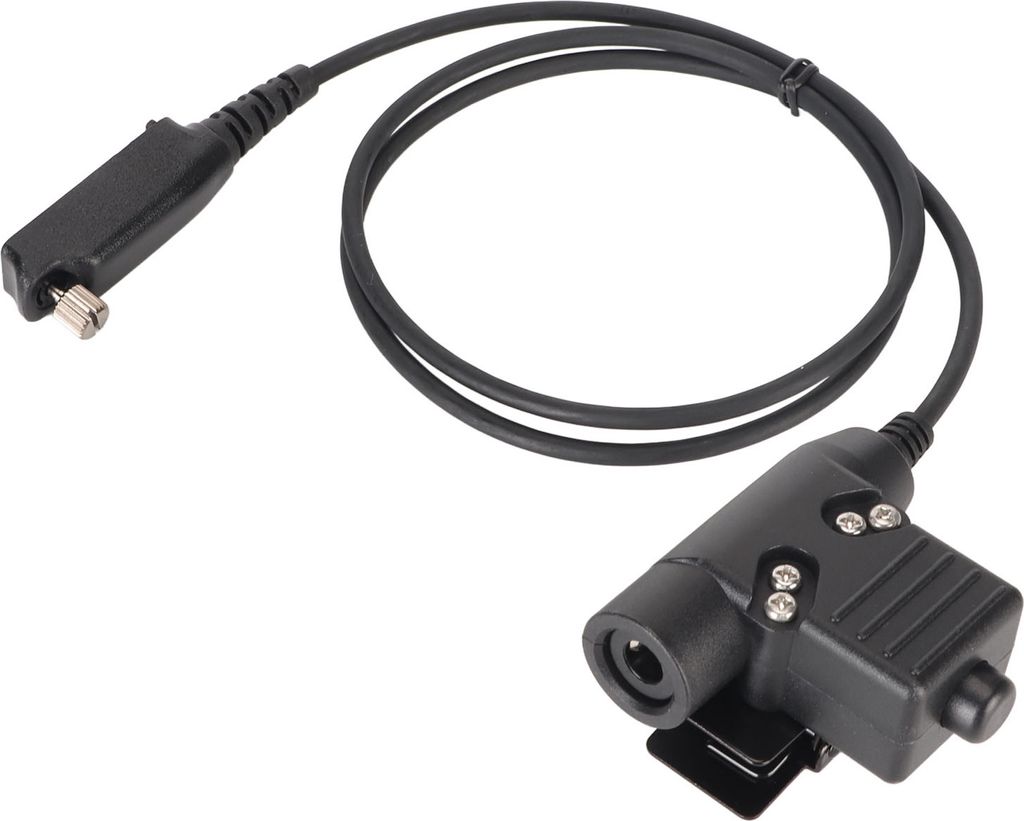 U94 PTT Push-to-Talk-Adapter Walkie-Talkie-Headset-Anschlusskabel für Sepura Stp8000 Stp8030 Stp8035 Stp8038 Radio