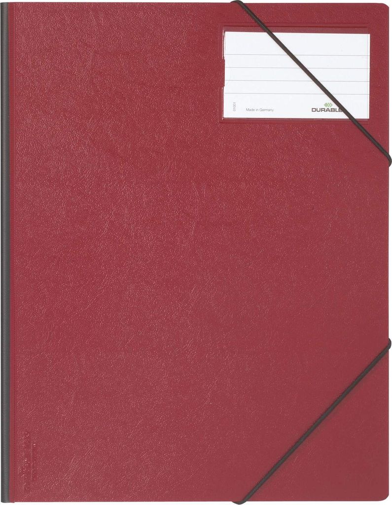 DURABLE Eckspannmappe A4, 232003 rot Produktbild 