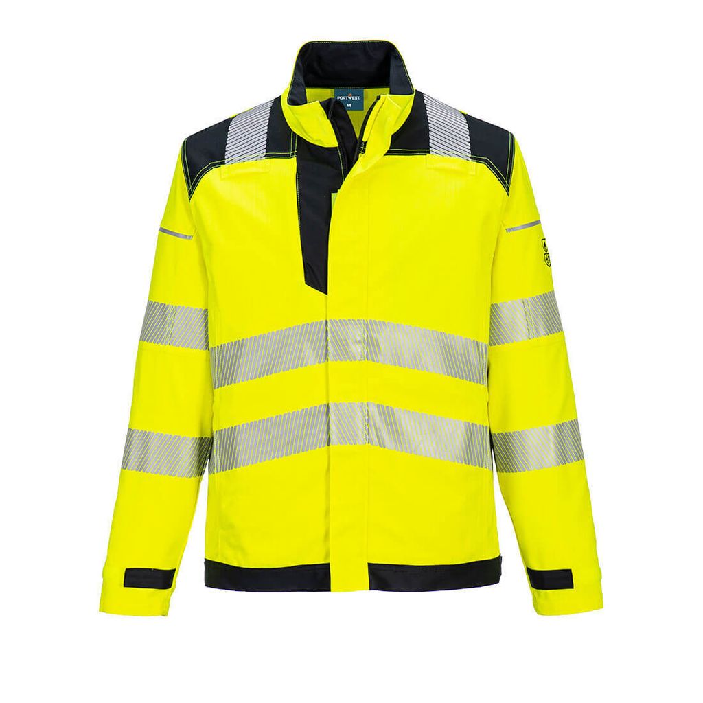 Portwest FR714 Yellow/Black Gr. XXXL